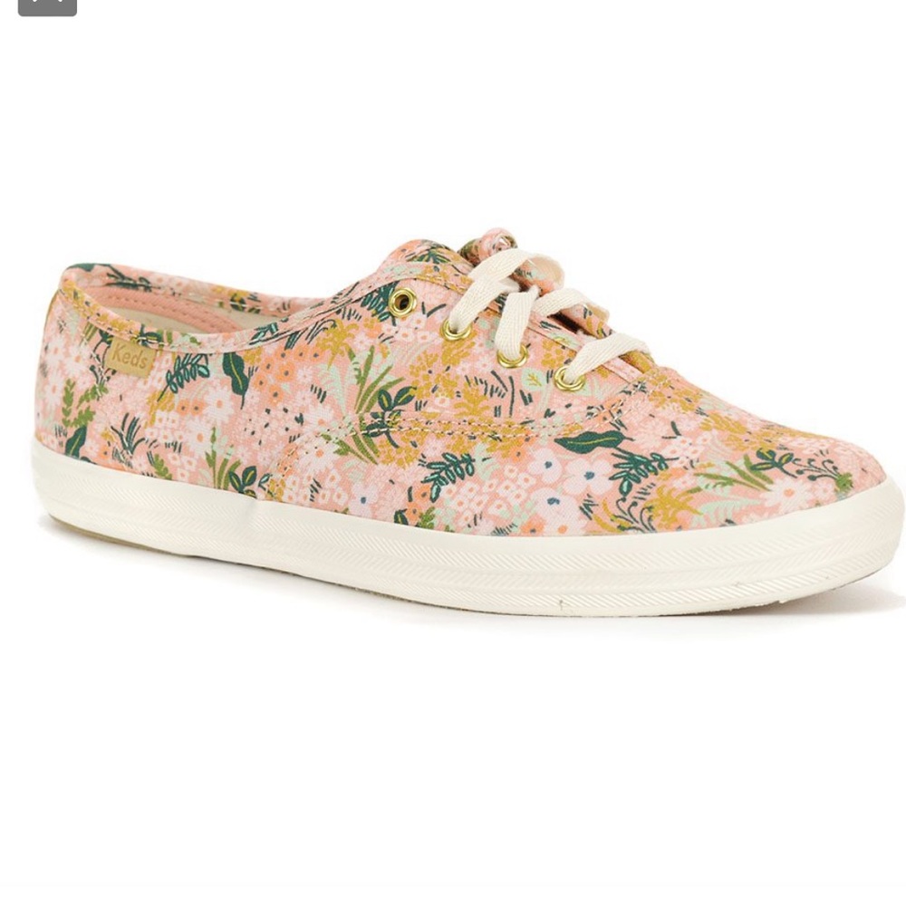 Rifle Paper Co. Keds Champion Meadow Pink - 6.5